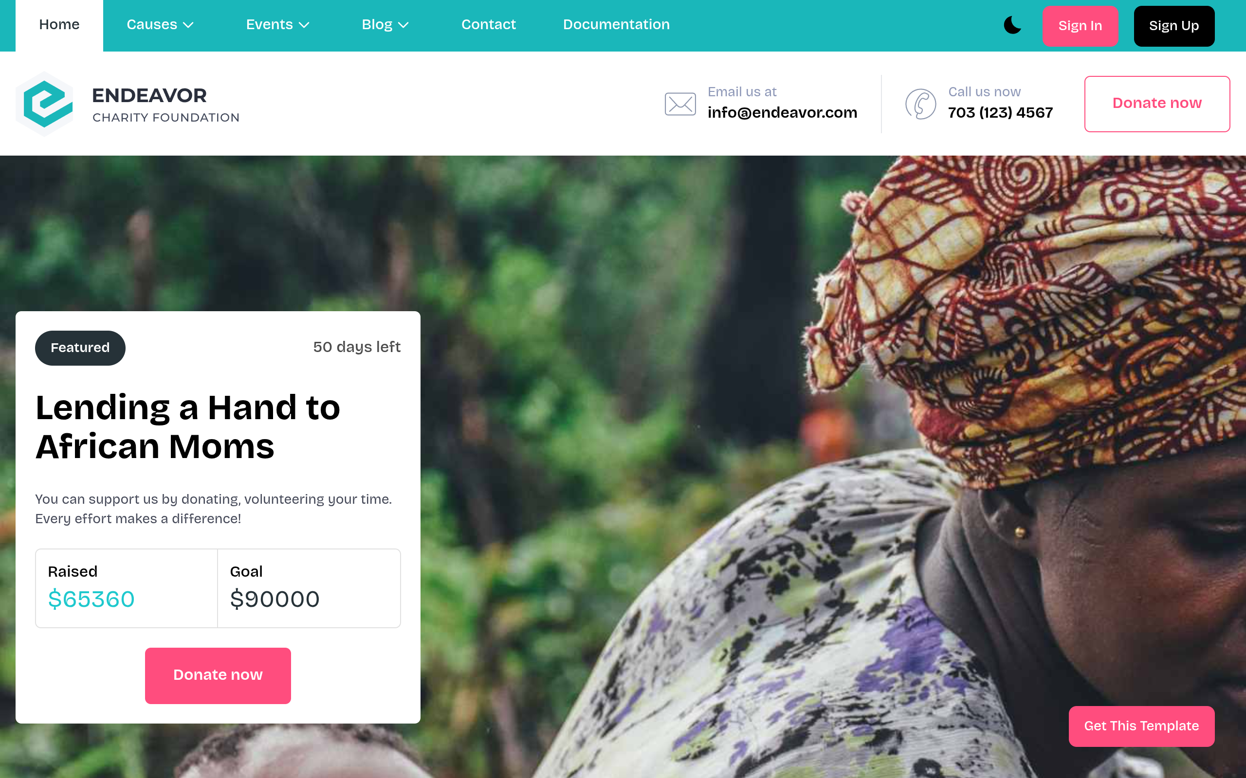 SEO Landing Page preview